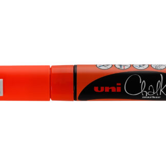 Маркер «Оранжевый неон» для оконных и стеклянных поверхностей Uni Chalk PWE-8K