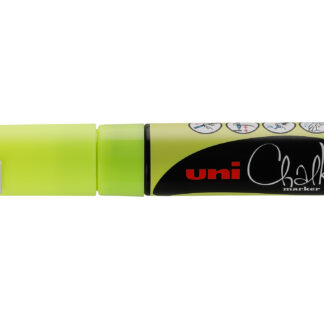 Маркер «Желтый неон» для оконных и стеклянных поверхностей Uni Chalk PWE-8K