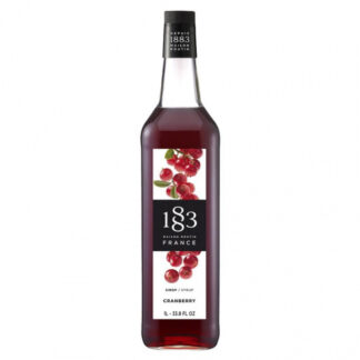 Сироп 1883 Maison Routin Клюква (Cranberry), 1 литр [81230025]