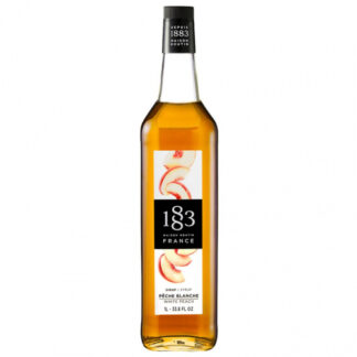 Сироп 1883 Maison Routin Персик белый (White Peach), 1 литр [81231001]