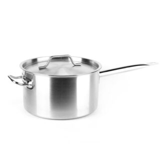 Сотейник нерж с тройным дном 180х110мм объем 2,8L с 1 ручкой, 101614 (Viatto)