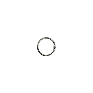 Металлическое кольцо M-RING d 25мм, цвет серебряный