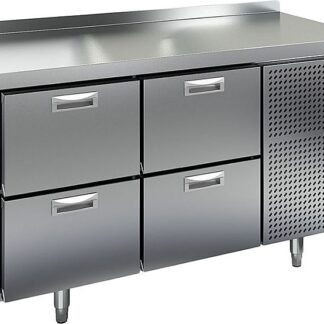 BN 22/TN стол охл (-2+10), 4 ящика, 1390х500х850мм, HICOLD RUS