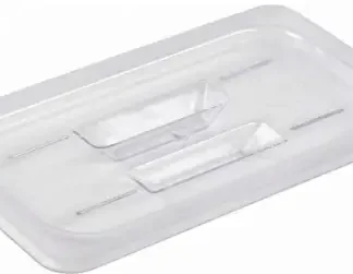 Крышка к гастроемкости HURAKAN GD-K 1/6 с отверстием для ложки